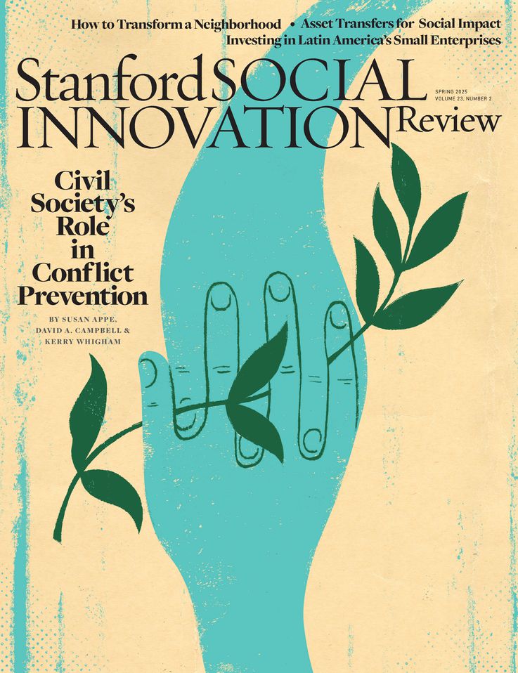 SSIR Magazine Example Cover 1