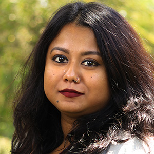 headshot of rohini roy