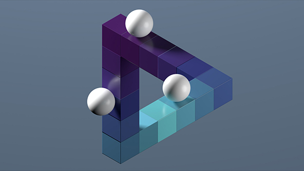 Impossible triangle infinite loop