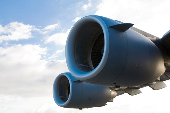 Two jet engines