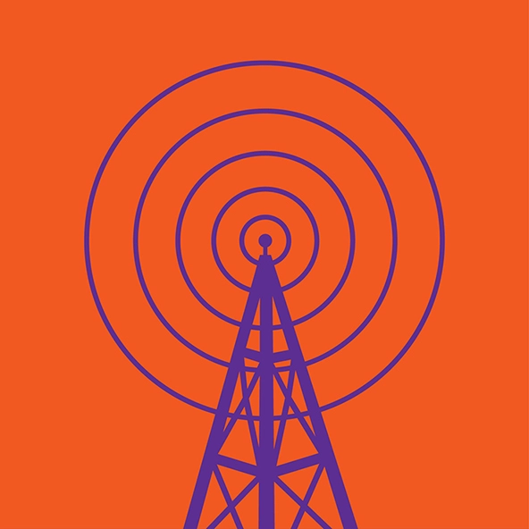 Broadcast radio tower