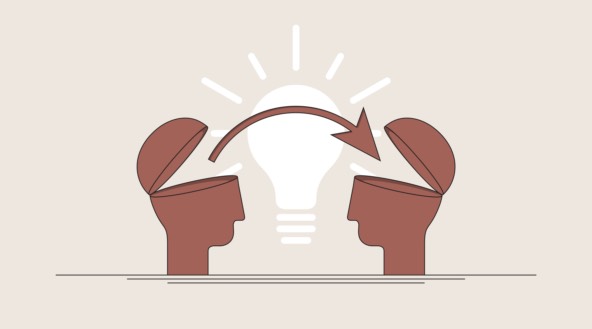 two minds transferring knowledge
