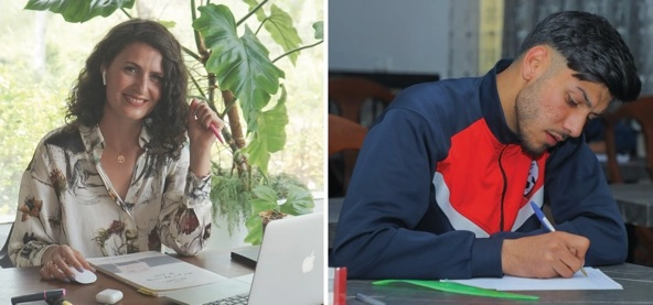 two university students