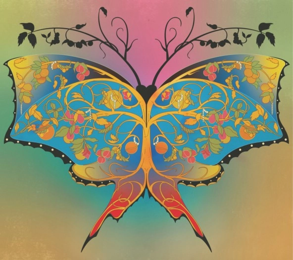 Illustration of a butterfly